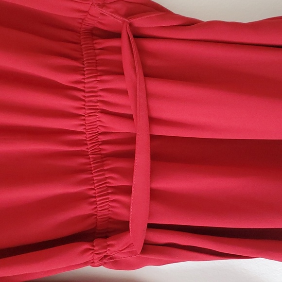 Red Dress Banana Republic size 2 - Picture 6 of 8